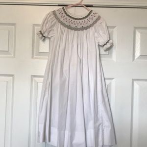 Rosalina Christmas smocked bishop